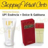 up!16 hidratante corporal fragrância dolce & gabbana
